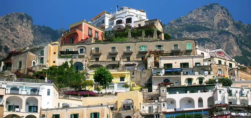 fiat tour positano